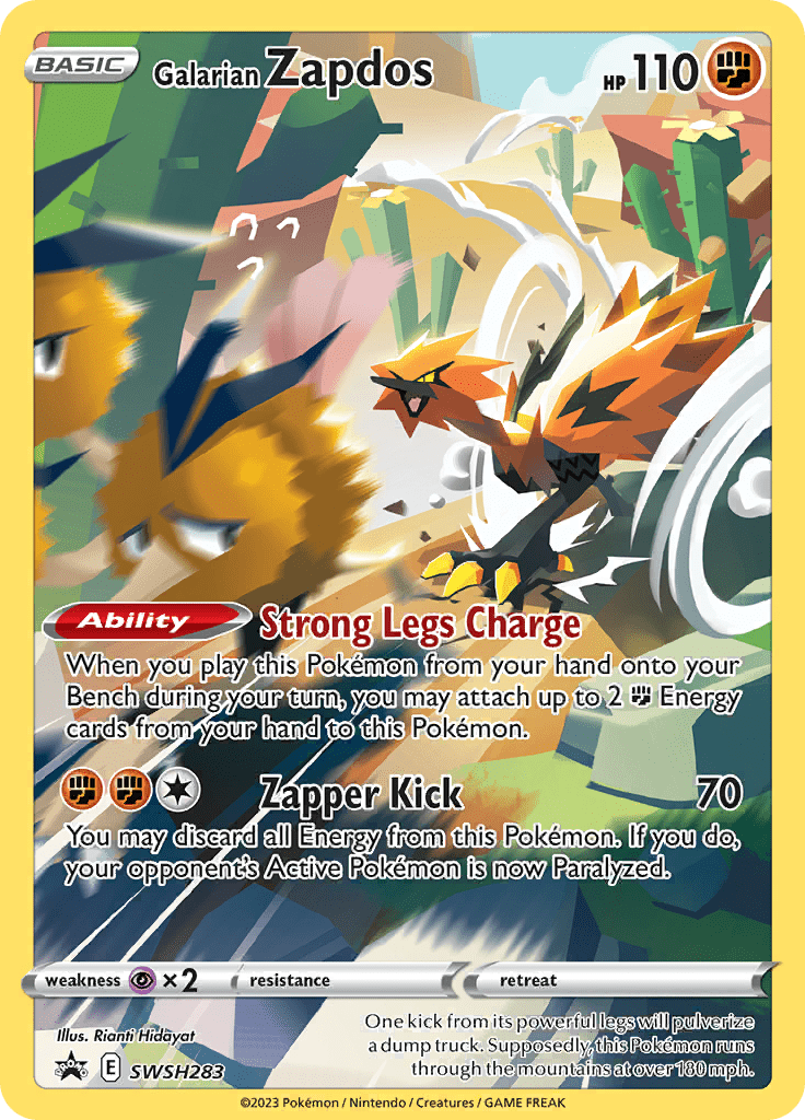 Galarian Zapdos SWSH283