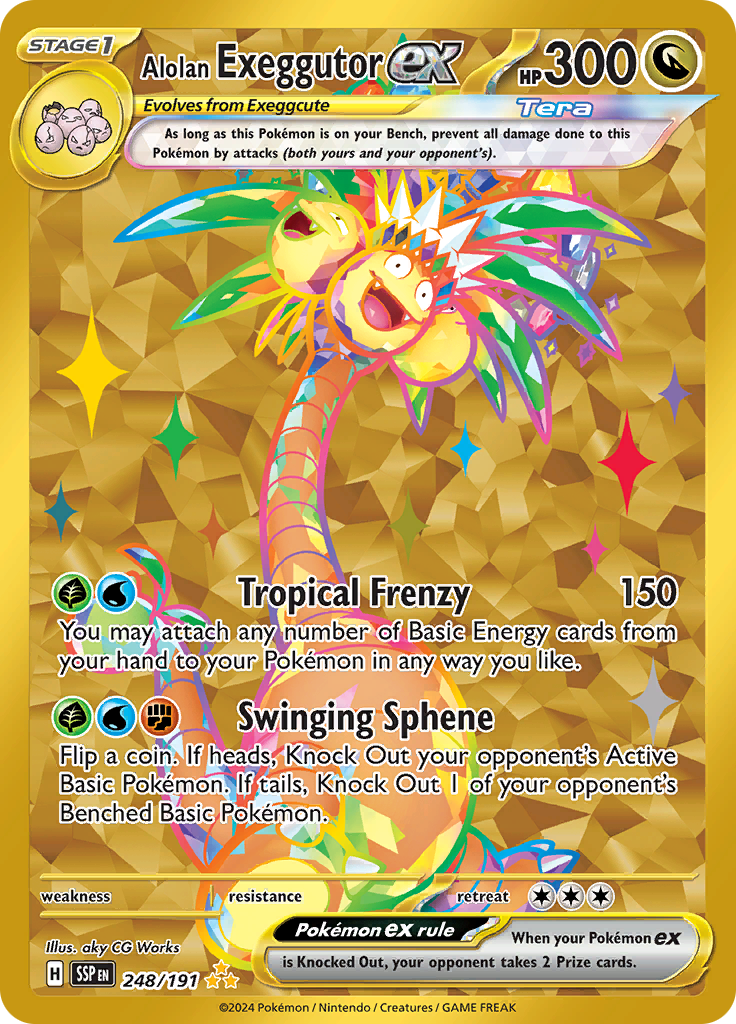 Alolan Exeggutor Ex 248/191