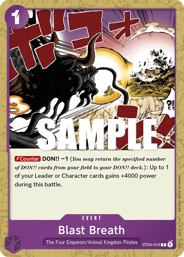 Blast Breath ST04-016