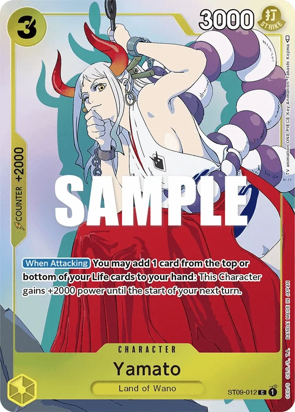 Yamato ST09-012 | (Gift Collection 2023) - One Piece Promotion Yamato ST09-012 | (Gift Collection 2023) - One Piece Promotion