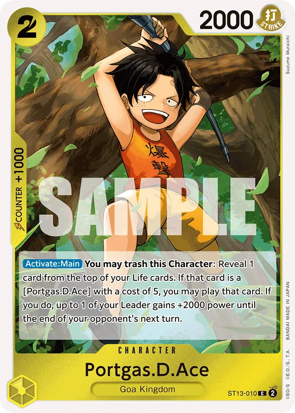 Portgas.D.Ace ST13-010