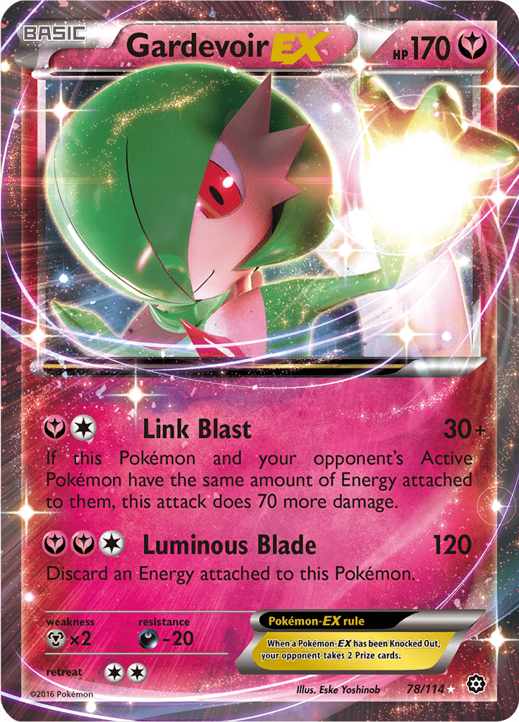 Gardevoir EX - 78/114