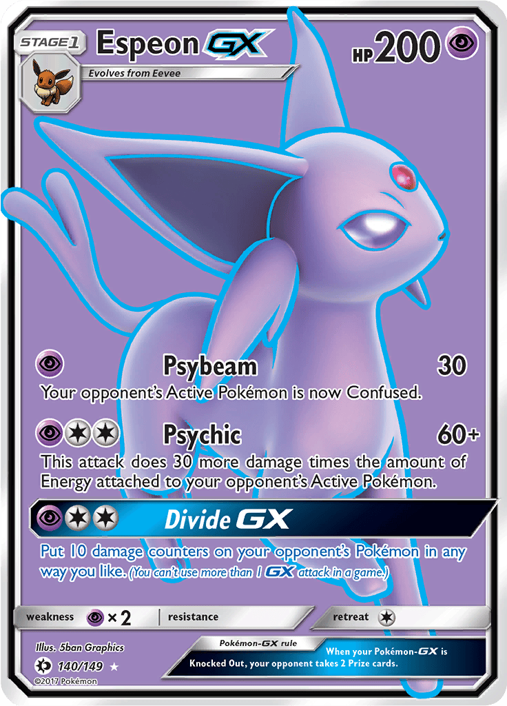 Espeon GX (Full Art) 140/149