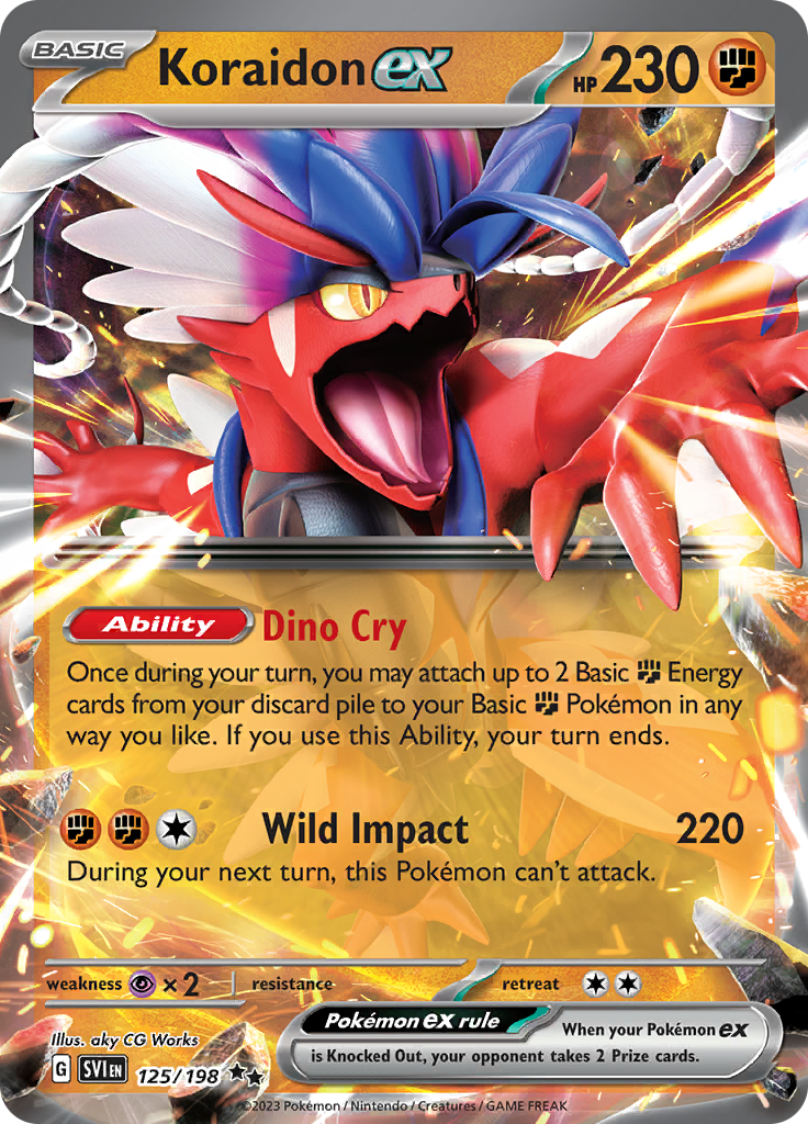Koraidon Ex 125/198