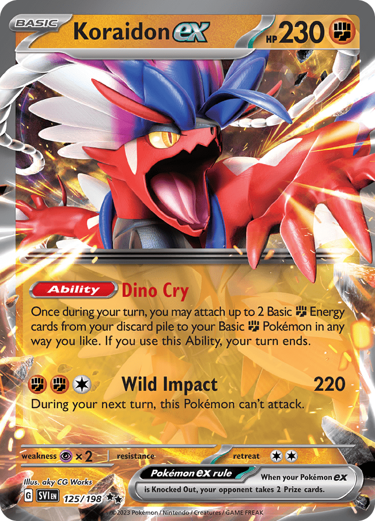 Koraidon Ex 125/198