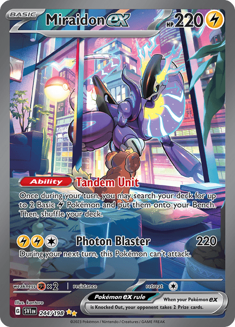 Miraidon Ex 244/198