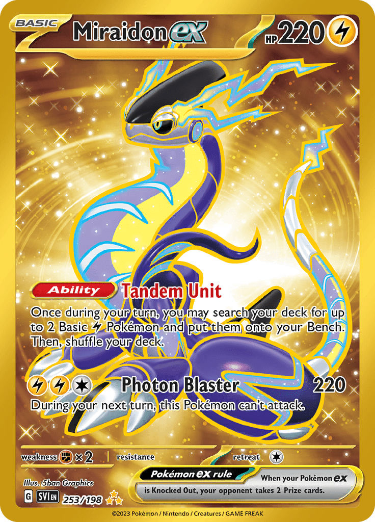 Miraidon Ex 253/198