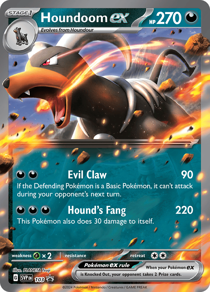 Houndoom Ex - 103
