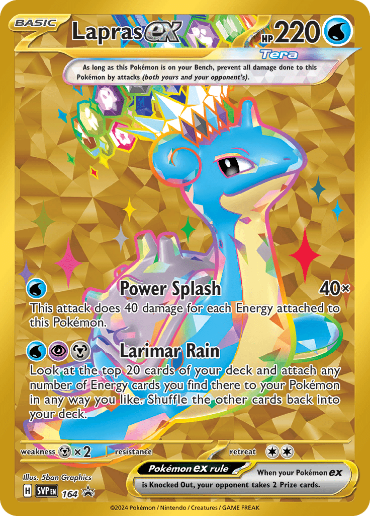 Lapras Ex - SVP164