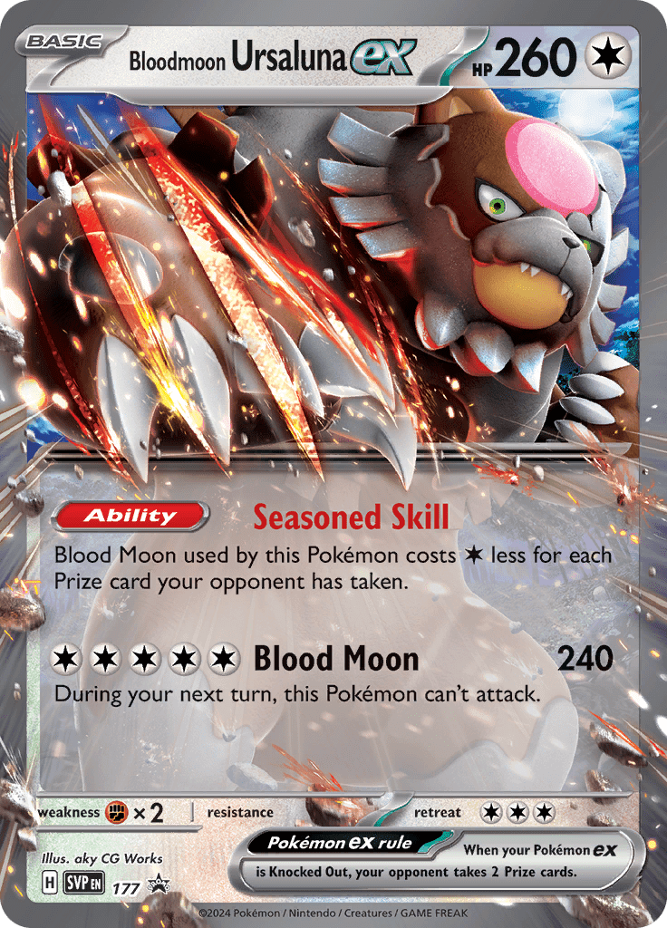 Bloodmoon Ursaluna Ex Svp177