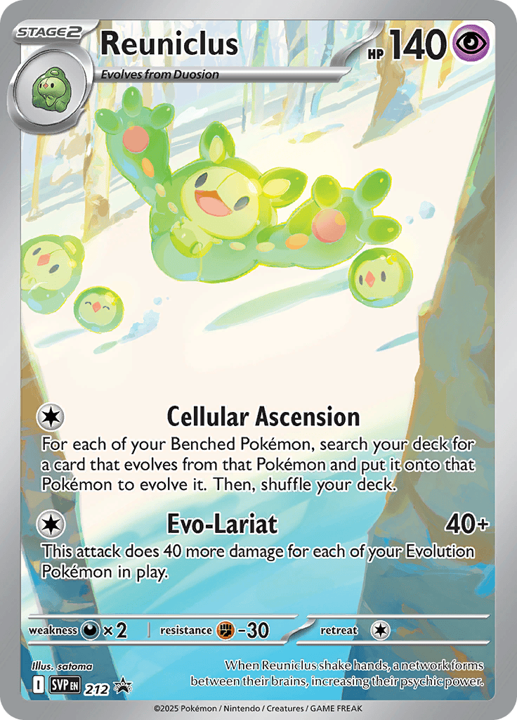 Reuniclus - 212 Promo