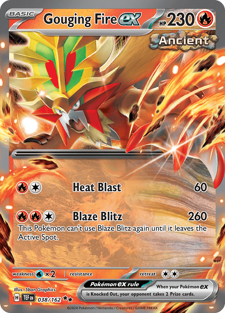 Gouging Fire Ex 038/162