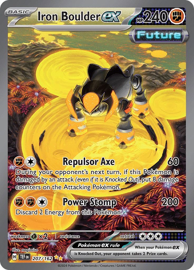 Iron Boulder Ex 207/162