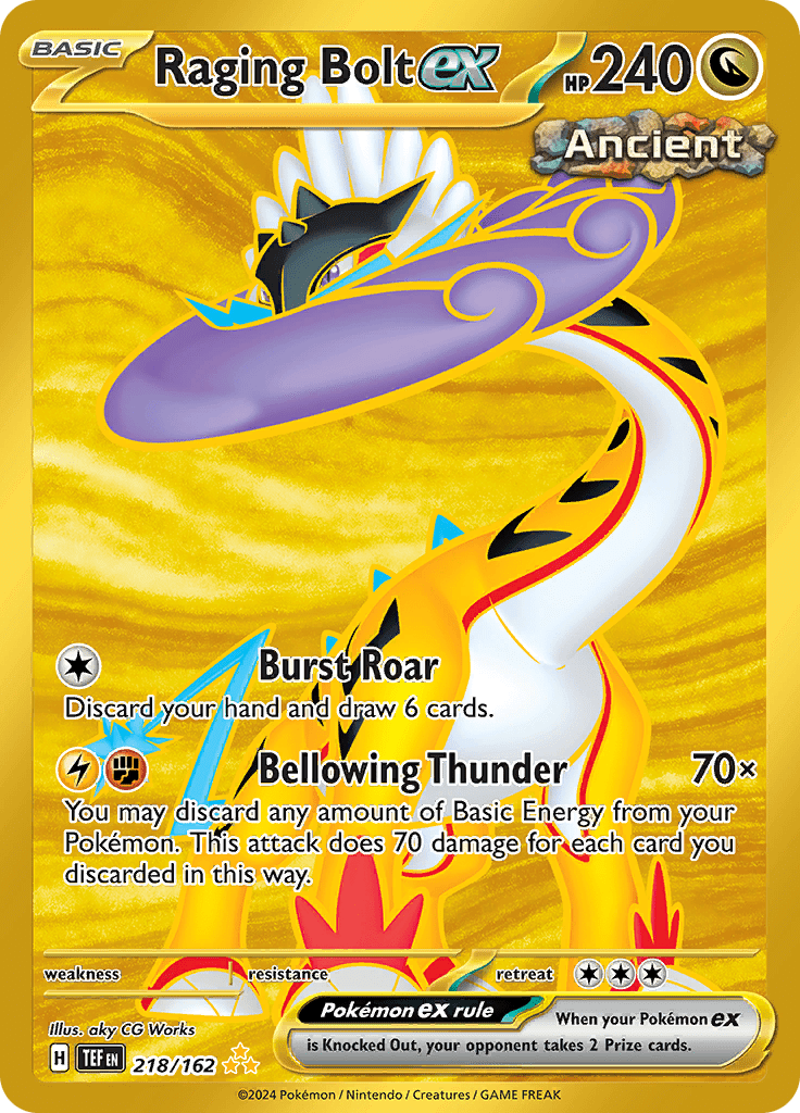 Raging Bolt Ex 218/162