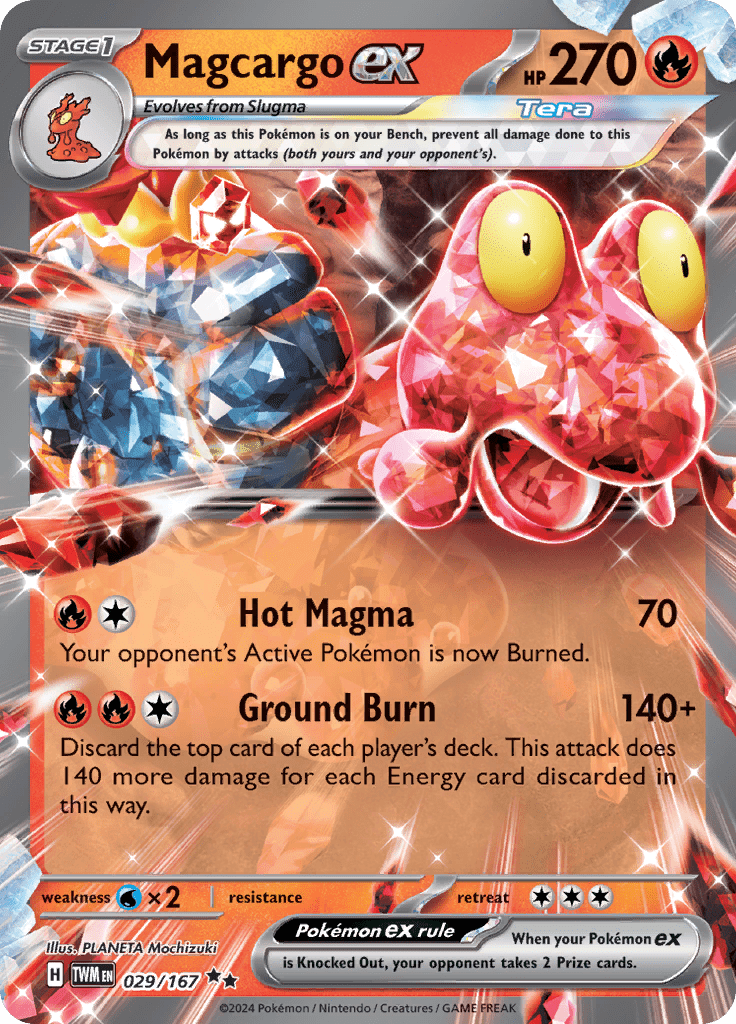 Magcargo Ex 029/167