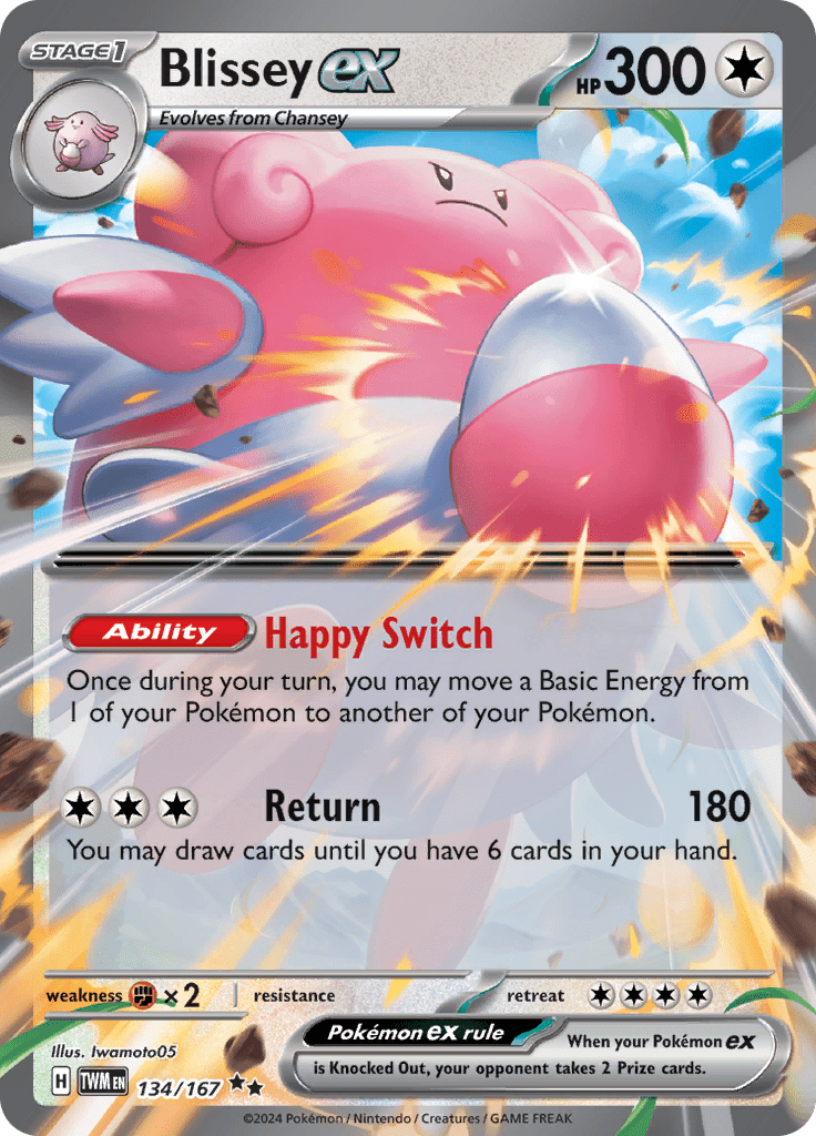 Blissey Ex 134/167