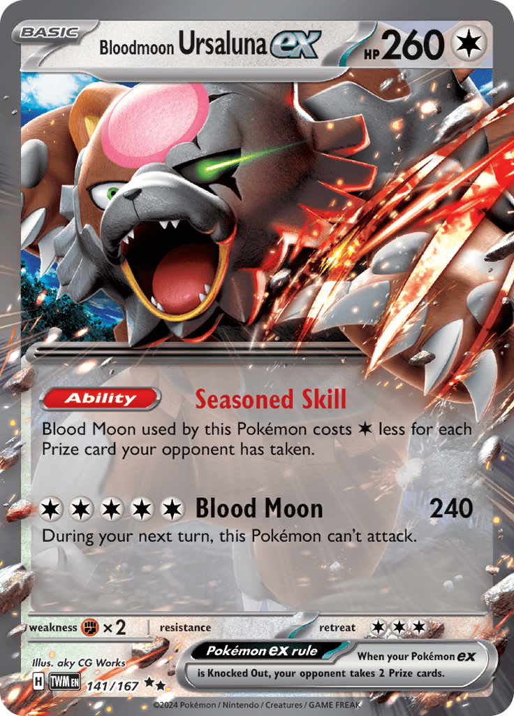 Bloodmoon Ursaluna Ex 141/167