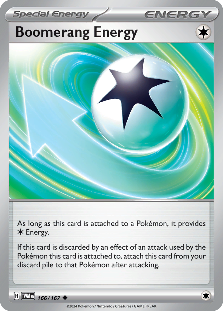 Boomerang Energy - 166/167