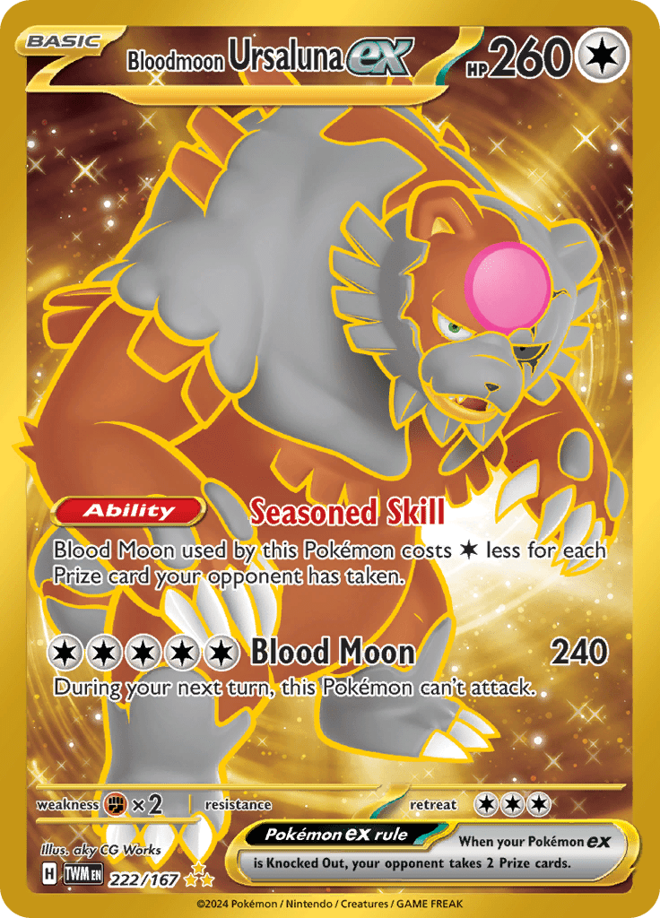 Bloodmoon Ursaluna Ex 222/167