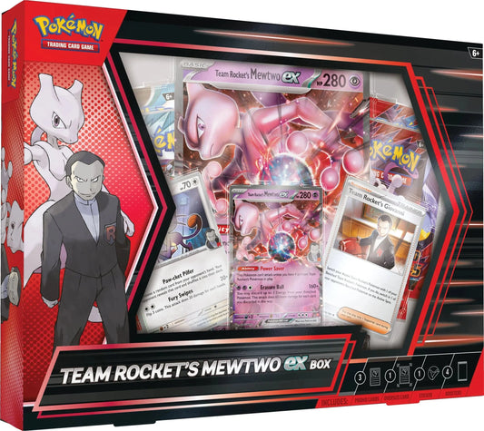 Mewtwo Ex Box Pokemon TCG: Team Rocket’s