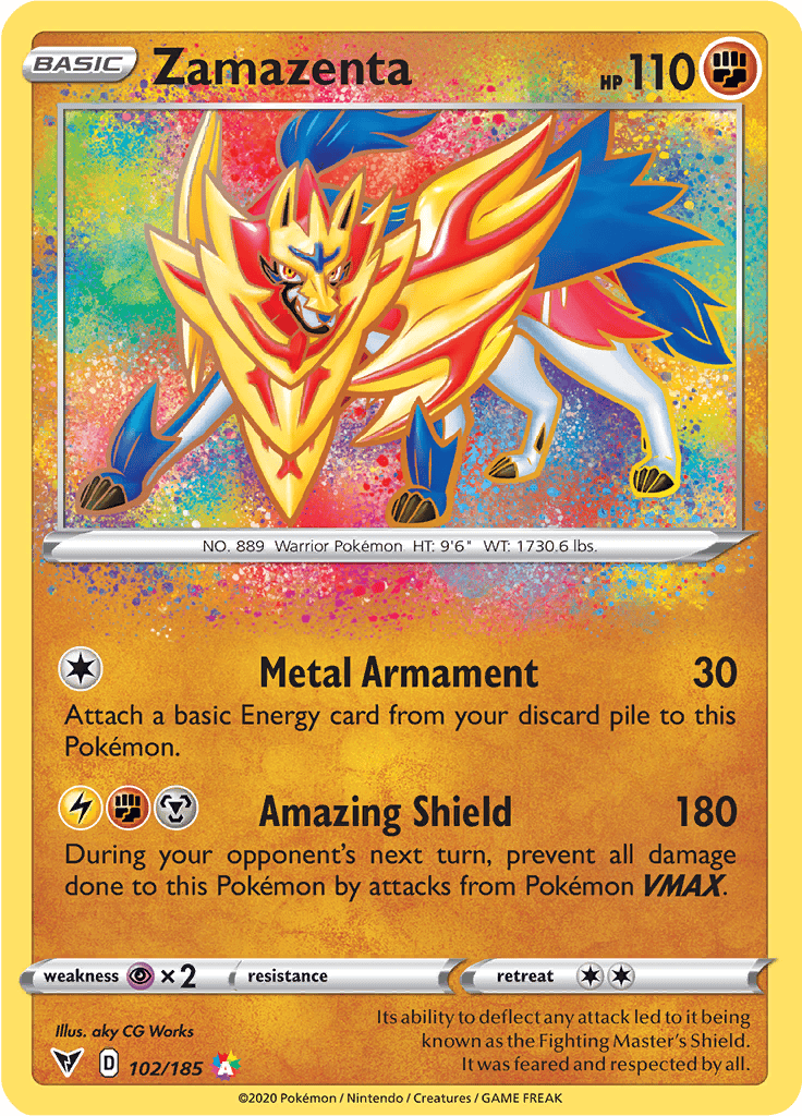 Zamazenta 102/185