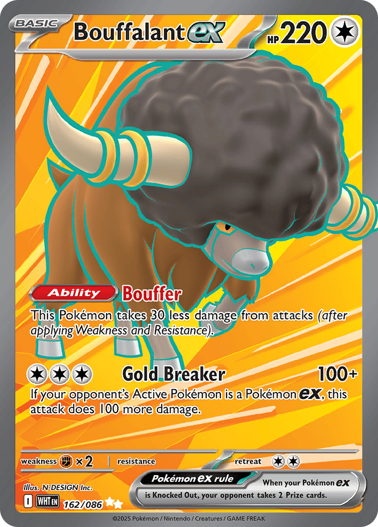 Bouffalant Ex - 162/086