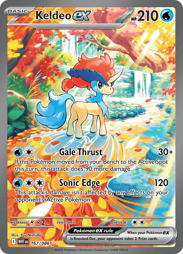Keldeo Ex - 167/086