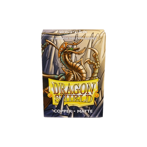 Dragon Shield - Sleeves Japanese Size Matte (60un) "Copper"