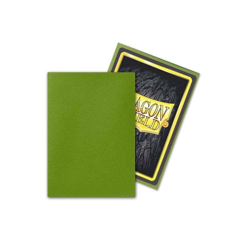 Dragon Shield - Sleeves Japanese Size Matte (60un) "Olive"