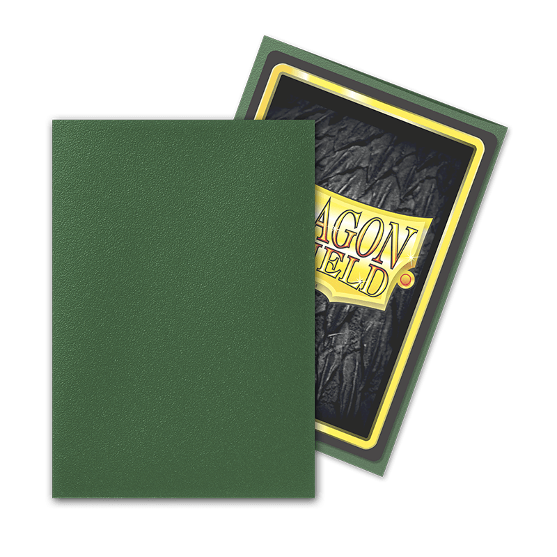 Dragon Shield - Sleeves Japanese Size Matte (60un) "Forest Green"