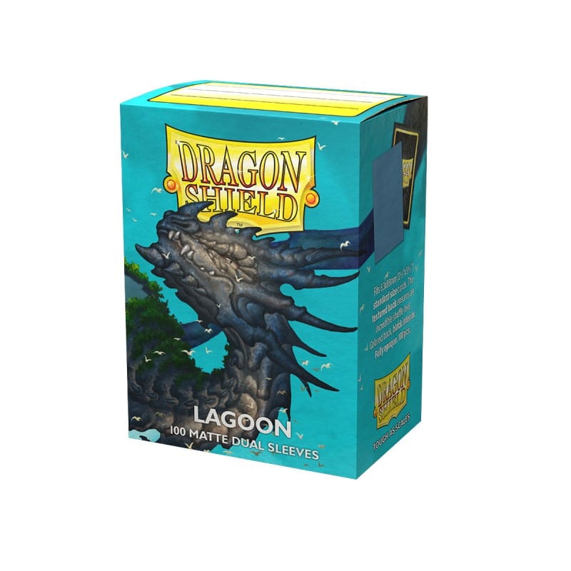 DRAGON SHIELD LAGOON SLEEVES STANDARD SIZE MATTE DUAL (100Un)