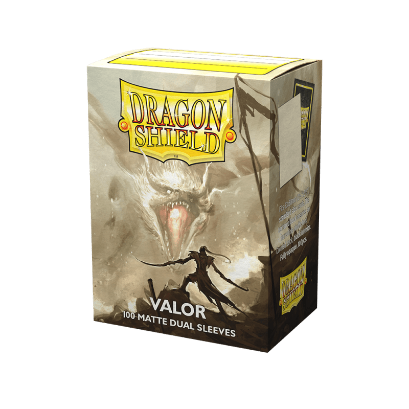 DRAGON SHIELD VALOR SLEEVES STANDARD SIZE MATTE DUAL (100Un)