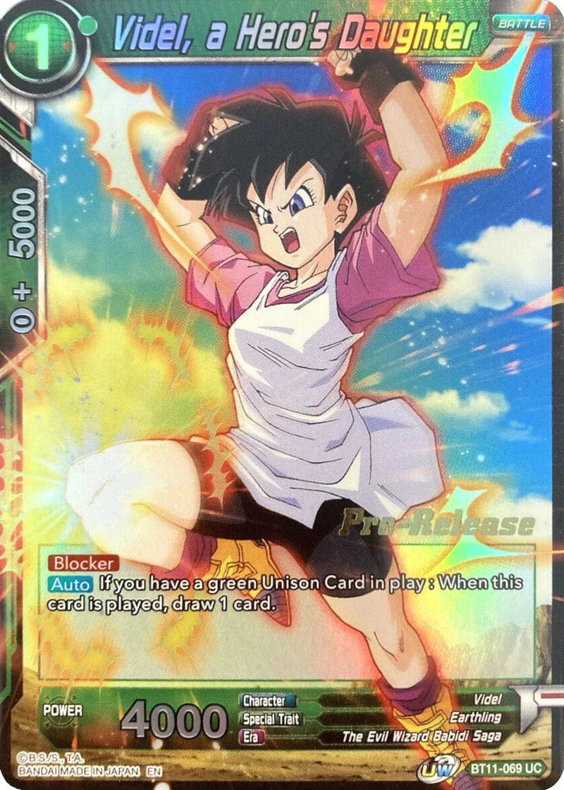 Videl, a Hero's Daughter - Vermilion Bloodline Pre-Release