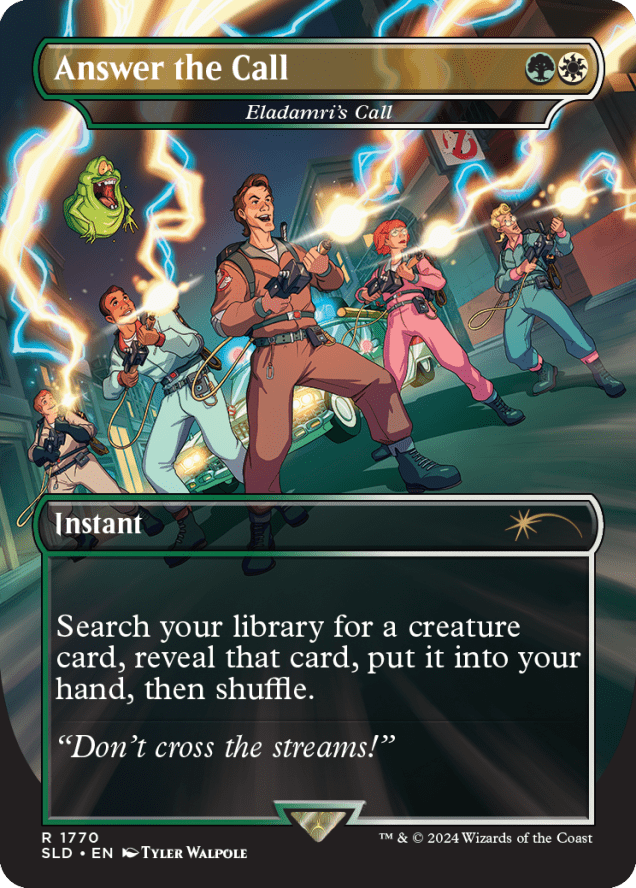 Secret Lair x Ghostbusters: The Real Ghostbusters Foil Edition