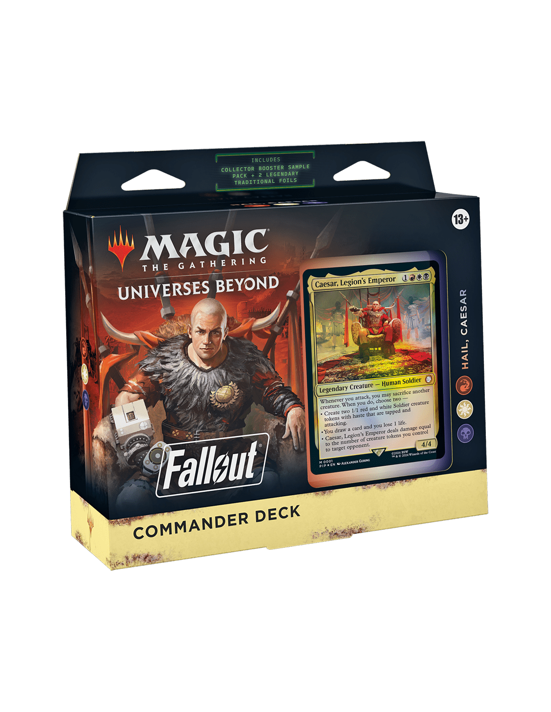 Commander Deck MTG: Fallout inglés (Hail, Caesar)
