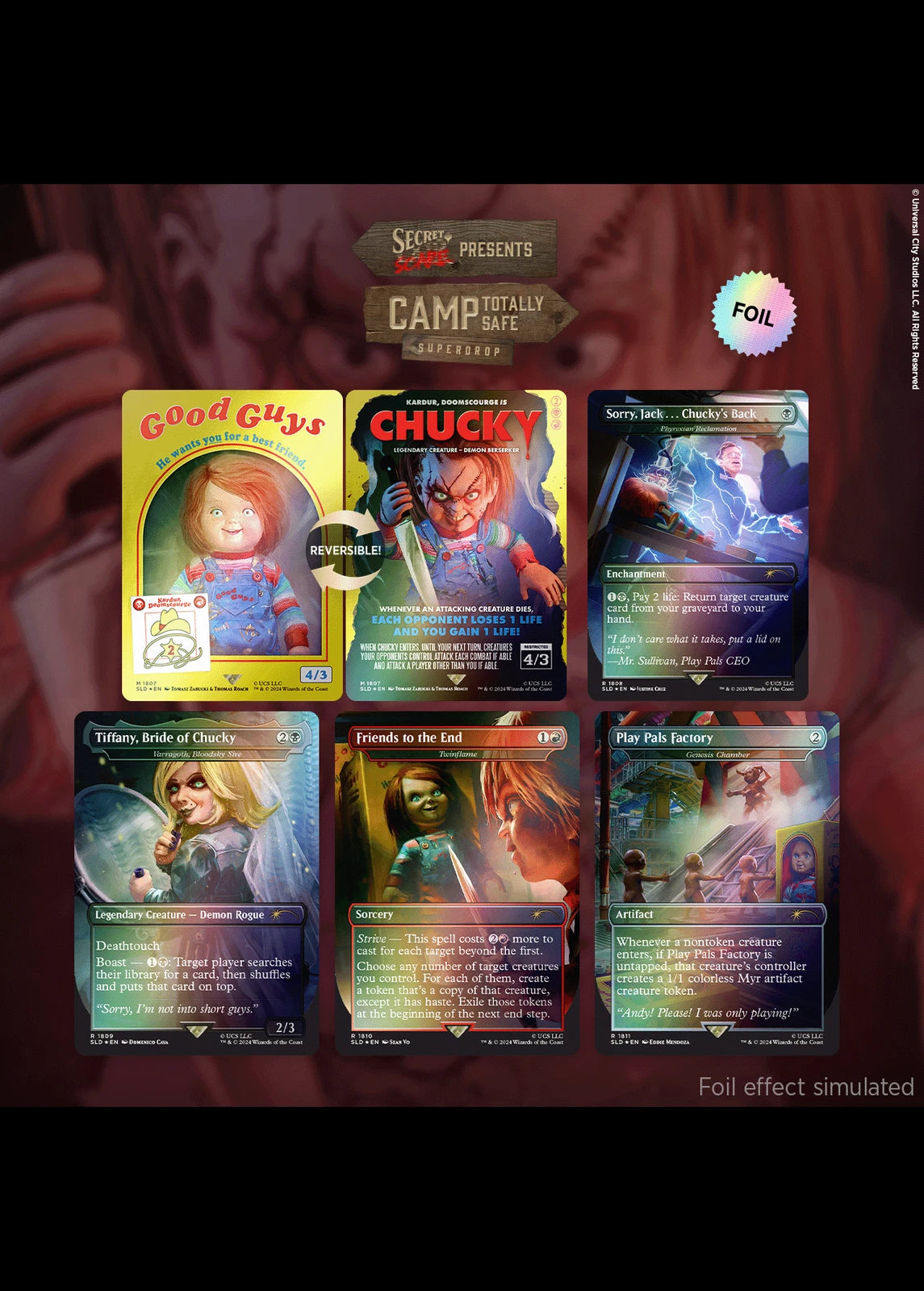 Secret Lair x Chucky Foil Edition
