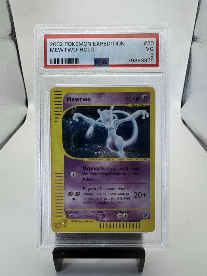 Mewtwo Holo Reverse Expedition 20/165
