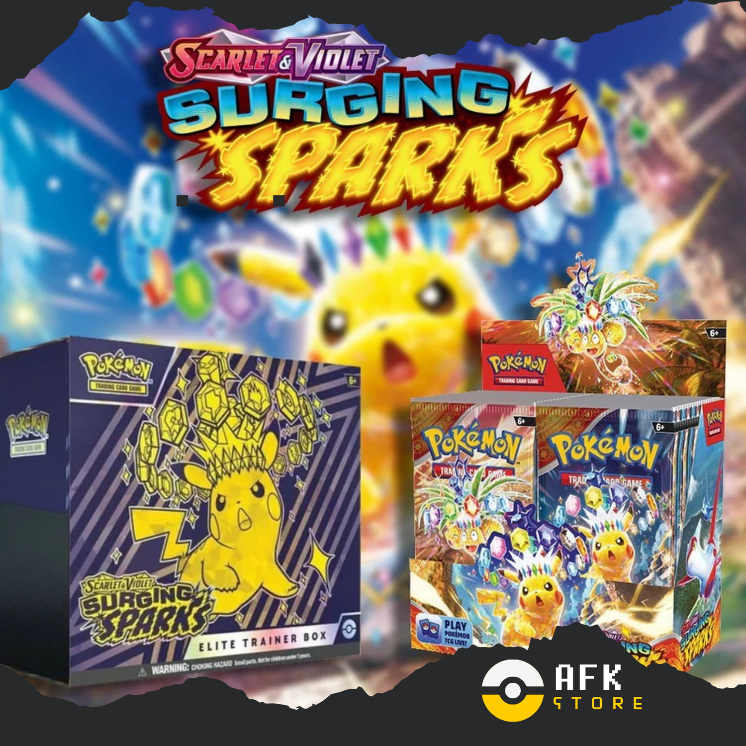Sellados de Surging Sparks