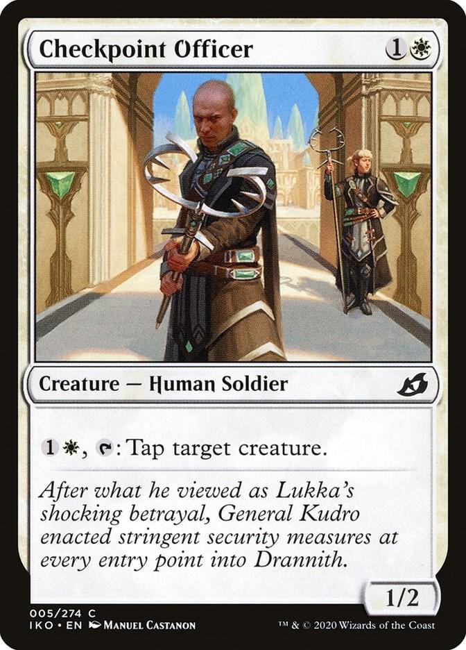 Checkpoint Officer C005