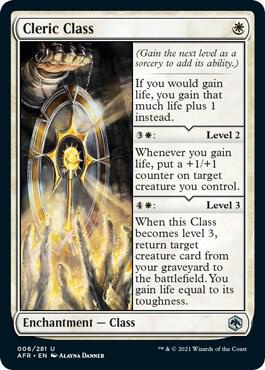 Cleric Class U006