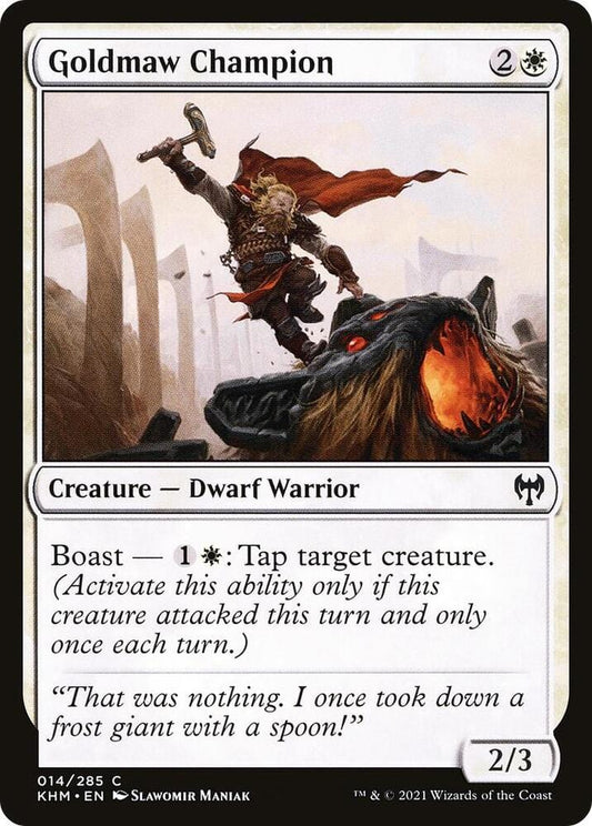 Goldmaw Champion C014