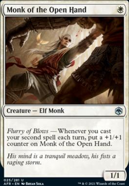 Monk of the Open Hand U025