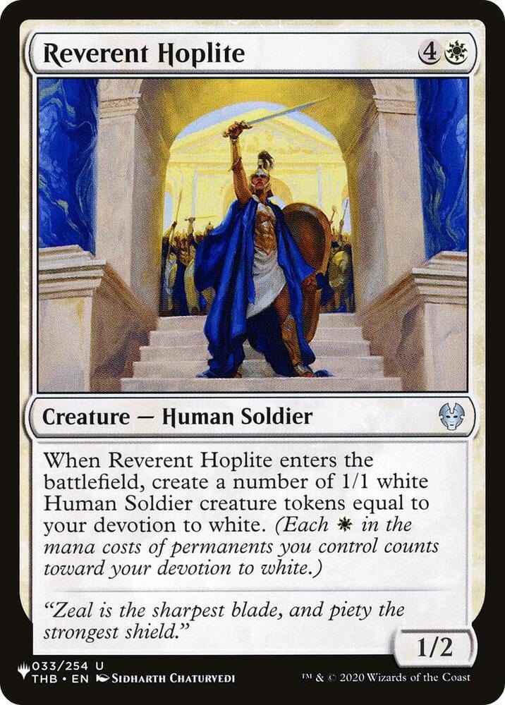 Reverent Hoplite U033