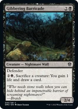 Gibbering Barricade C095