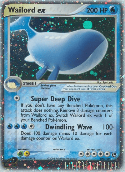 Wailord Ex 100/100