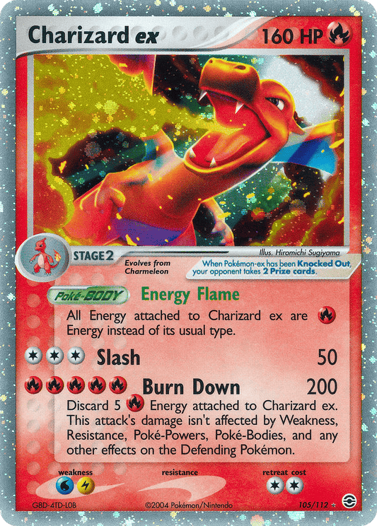 Charizard Ex 105/112 FireRed & LeafGreen (RG)