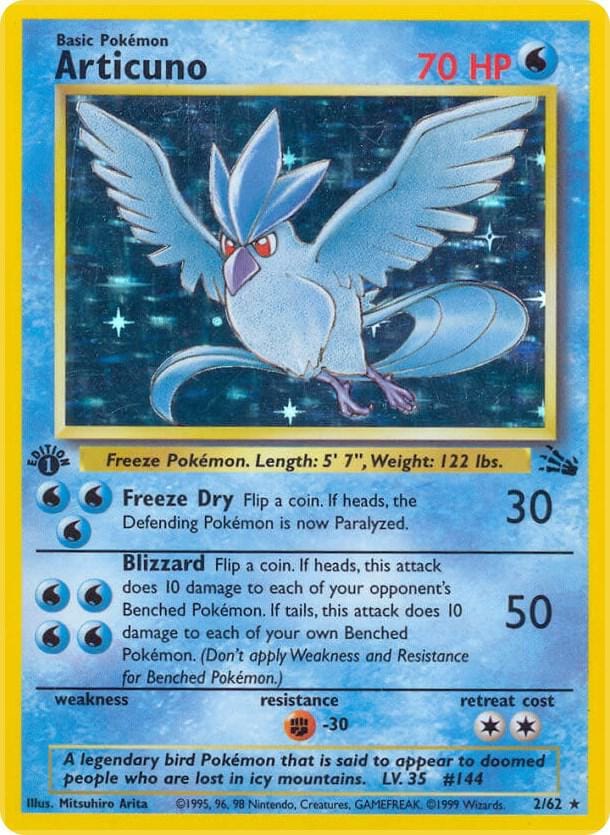 Articuno 2/62 - Fossil (FO)