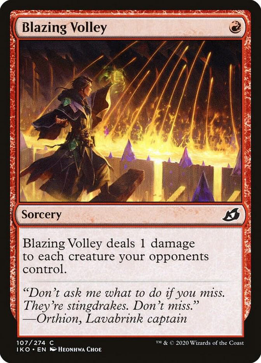 Blazing Volley C107