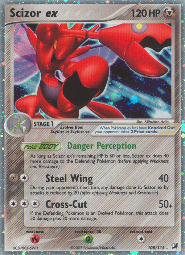 Scizor Ex 108/115