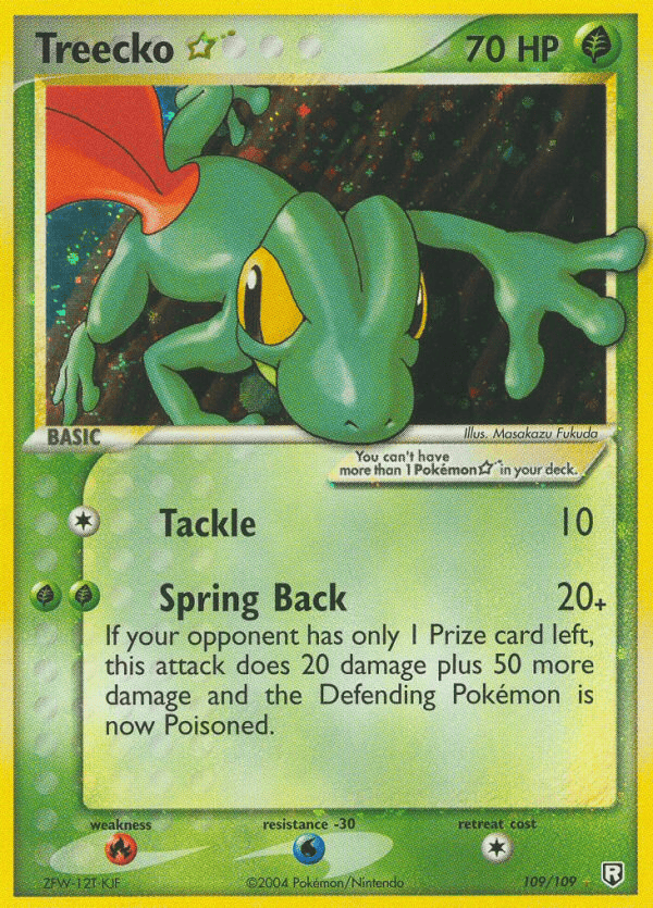 Treecko [Gold Star] 109/109